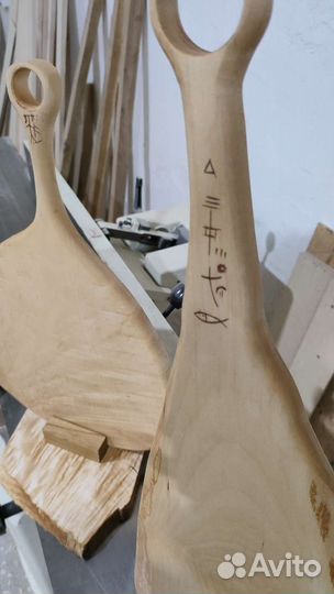 Японская разделочная доска с подставкой