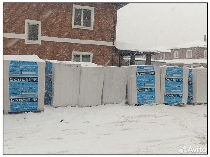 Газобетонные блоки 600x300x250