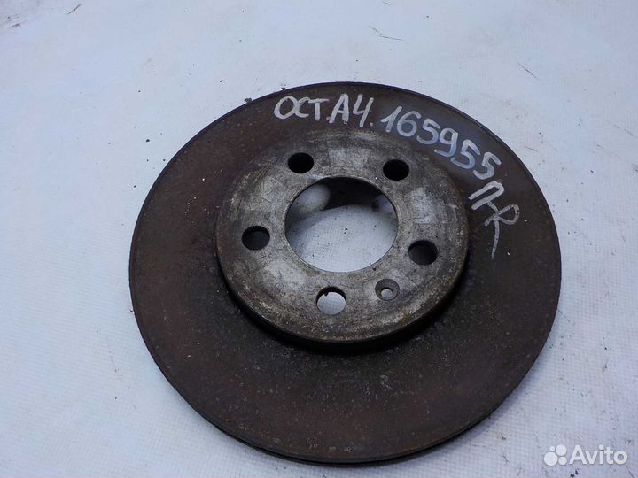 Тормозной диск передний skoda octavia A4