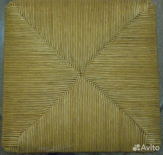 Сиденье квадратное (солома, морская трава)