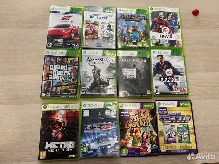 Диски для xbox 360