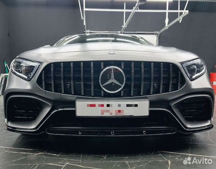 Передний бампер Mercedes CLS-class С257 в стиле