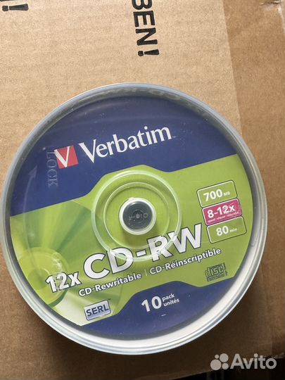 Новые DVD-R/DVD-RW, CD-R/CD-RW диски
