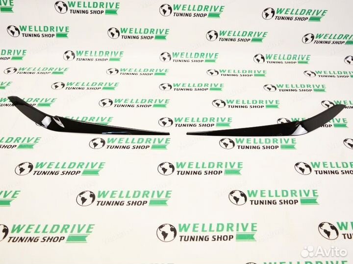 Реснички на фары BMW X5 G05 X6 G06