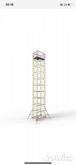 Строительная вышка тура,лиса