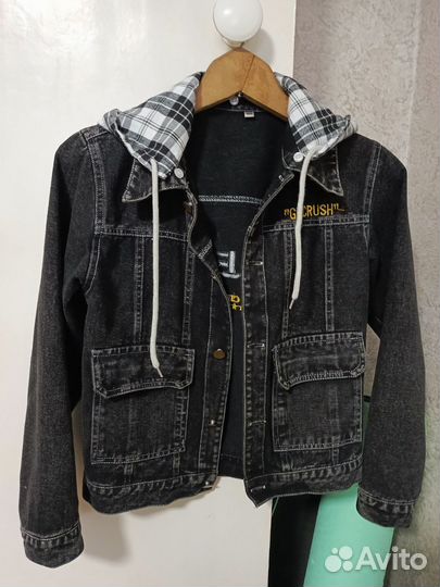 Куртка для подростка джинсовая