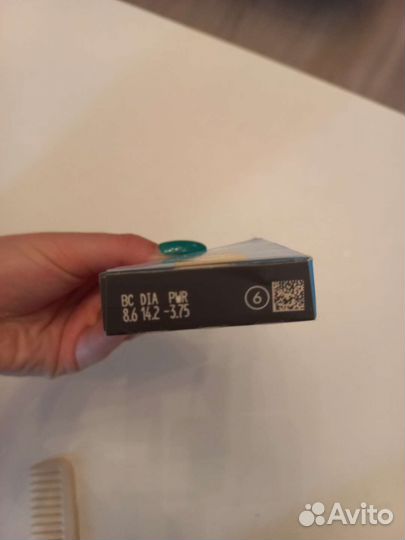 Линзы контактные