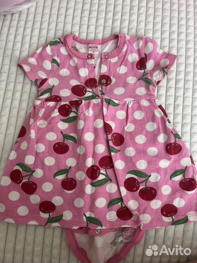 Пакет вещей на девочку 74-86 размер