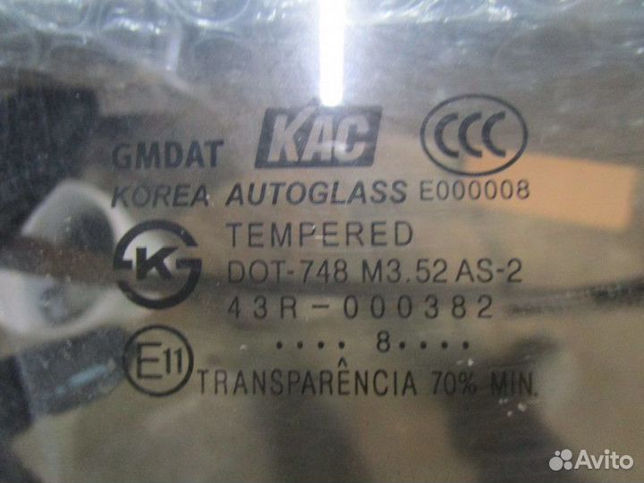 Стекло двери передней правой Chevrolet,Daewoo Lace