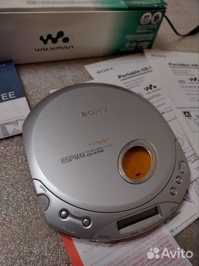 Cd плеер sony walkman D-E341
