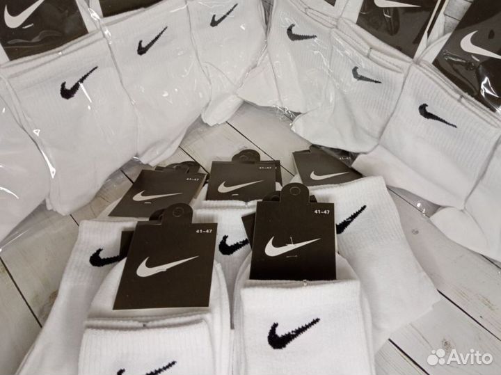 Носки Nike белые