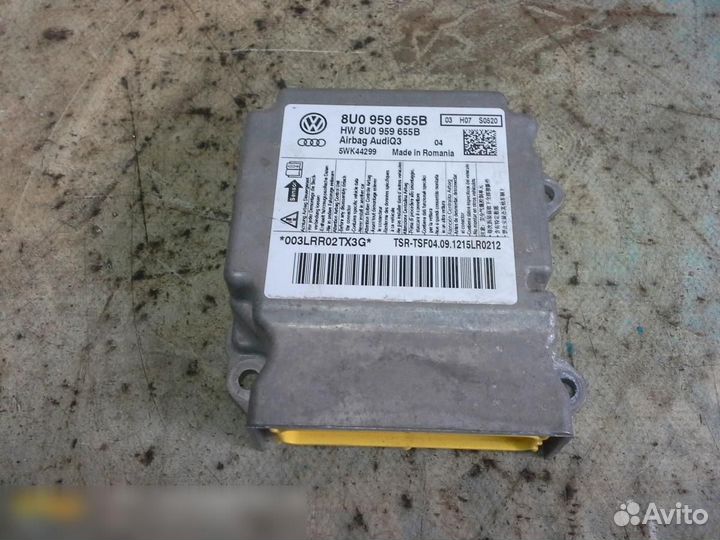 Блок управления AIR BAG Audi Q3 2012