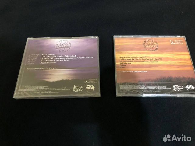 CD 2 Альбома группы Nocte Obducta объявление продам