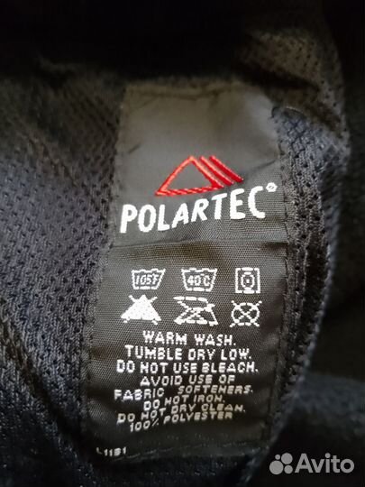 Флисовый костюм polartek чёрного цвета