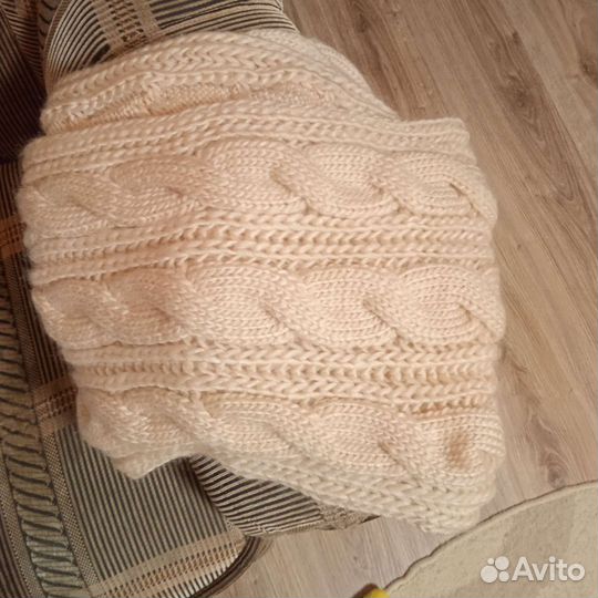 Новый вязанный шарф, женский