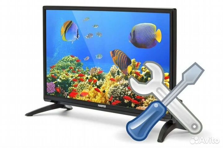 Ремонт телевизоров. Приставок