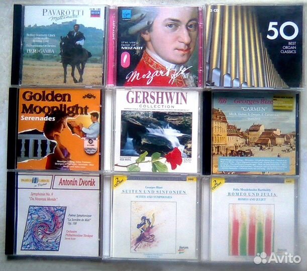 Классика на компакт-дисках (CD)