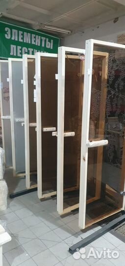 Дверь для сауны стеклянная