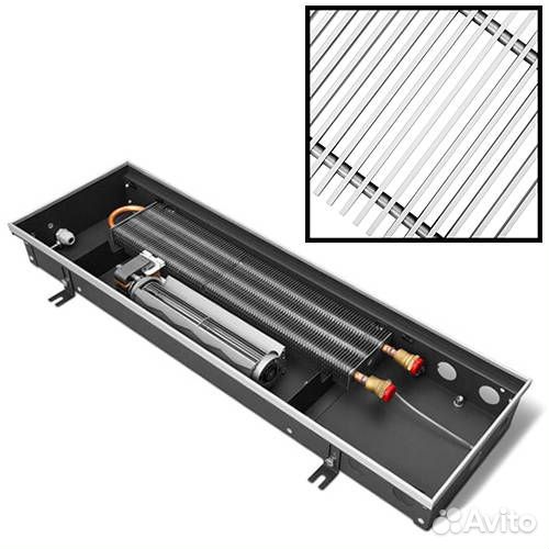 Встраиваемый / внутрипольный конвектор Techno