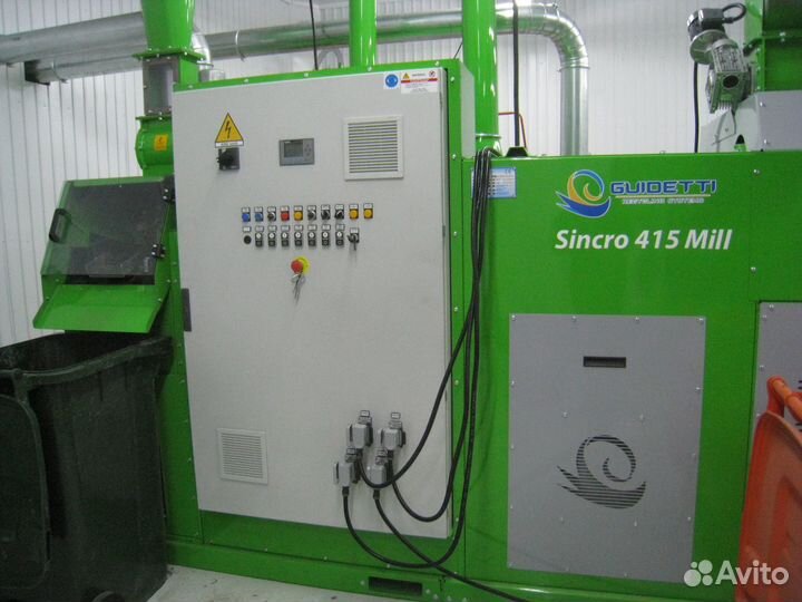 Установка для переработки кабеля