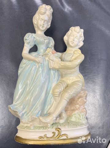 Статуэтка. Пара влюбленных. Старина