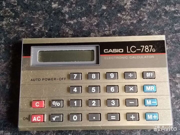 Калькулятор.Касио.Ситизен