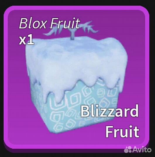 Фрукт Blizzard Blox Fruits