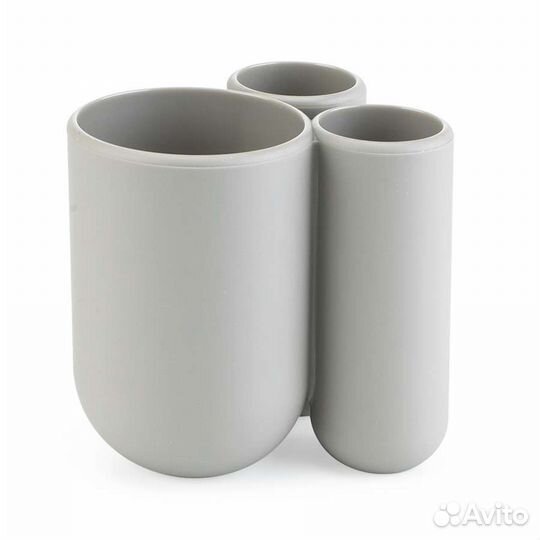 Стакан для зубных щеток Umbra Touch, серый