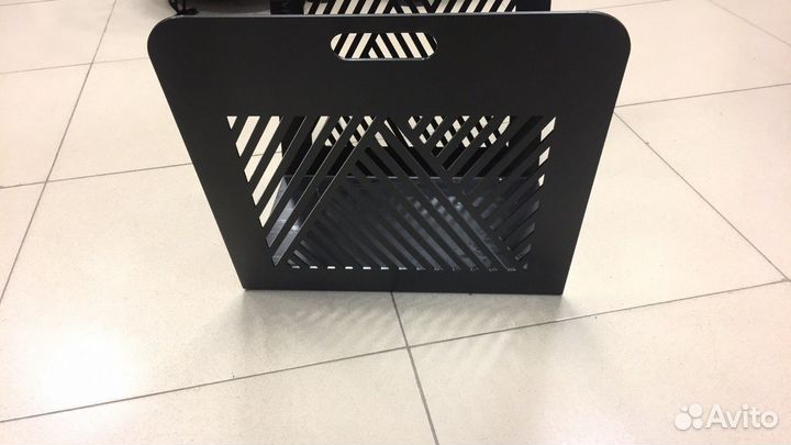 Дровница из металла 3 мм