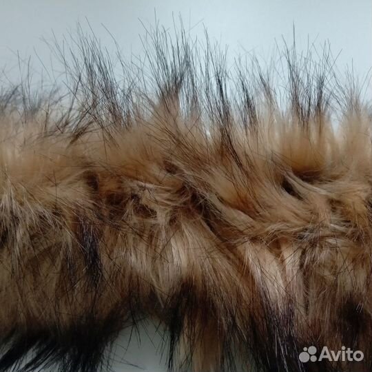 Меховая опушка для воротника и капюшона 3 шт
