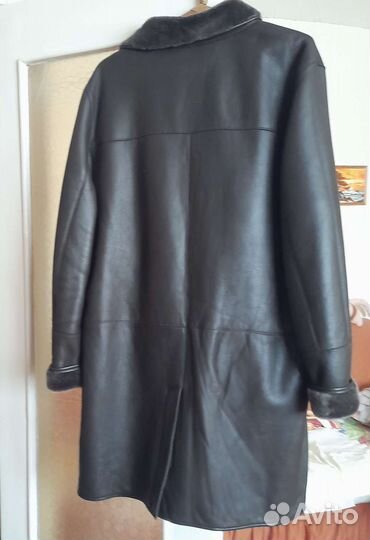 Дубленка натуральная мужская 56-58