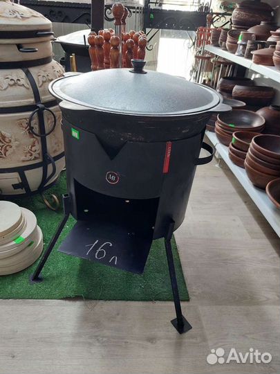 Печь под казан