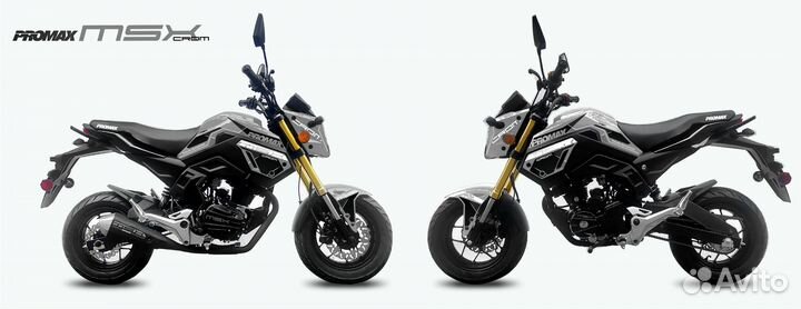Мотоцикл promax MSX200 crom (49)