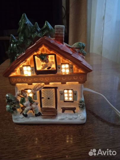 Светильник домик ГДР