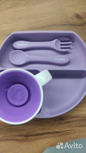 Набор детской посуды для кормления
