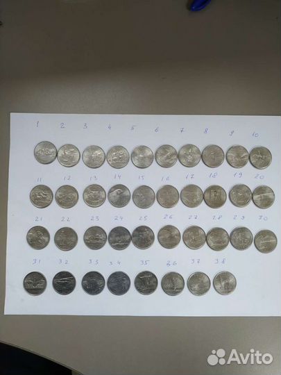 Монеты коллекционные, Американс.квотеры(25 cent)