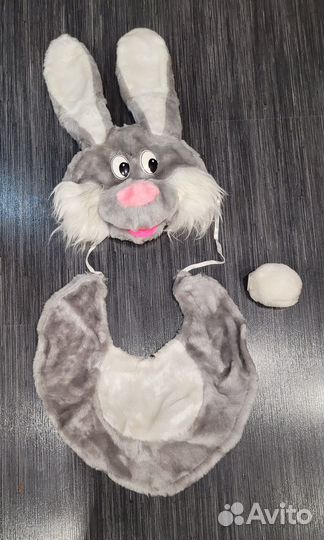 Новогодний костюм мишки и зайца