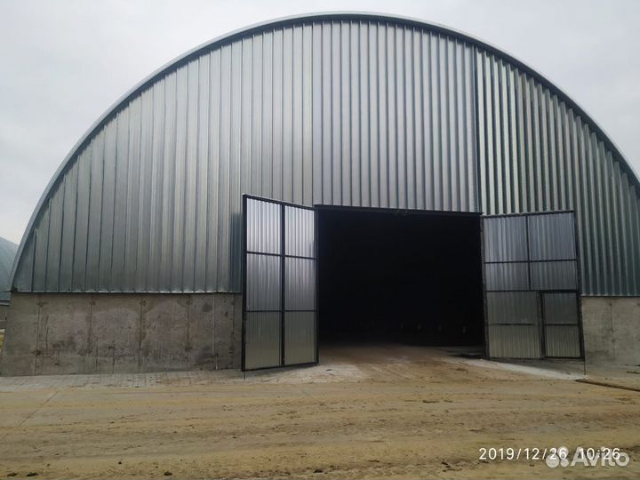 Быстровозводимые ангары под ключ