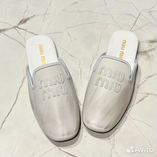 Шлепки miu miu 36-41