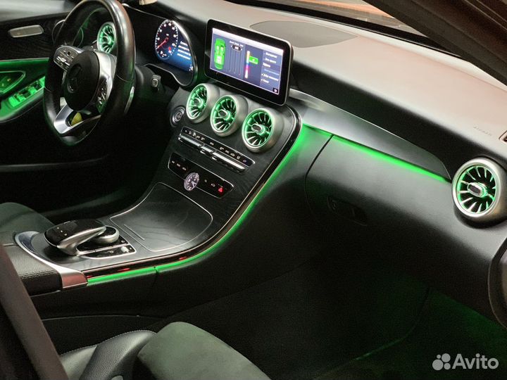 Подсветка салона Mercedes W205 / GLC X253