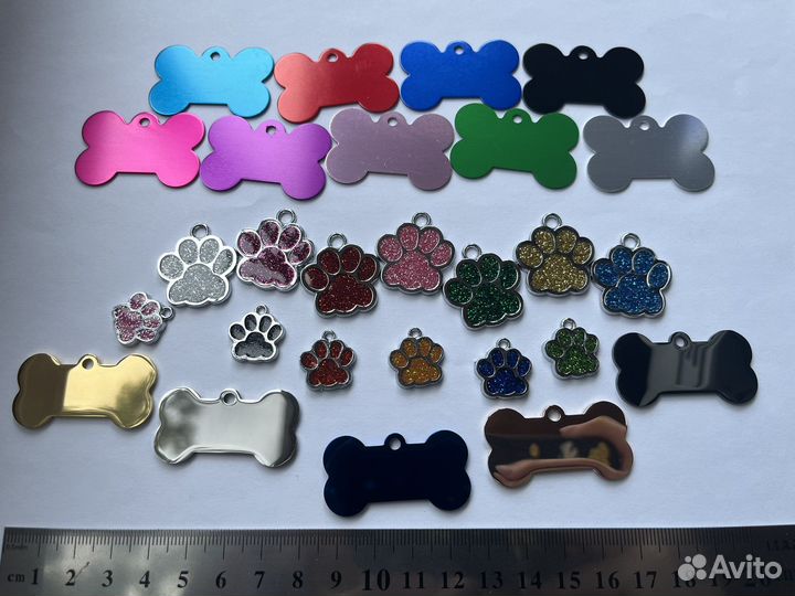 Адресник для собаки, кошки с гравировкой