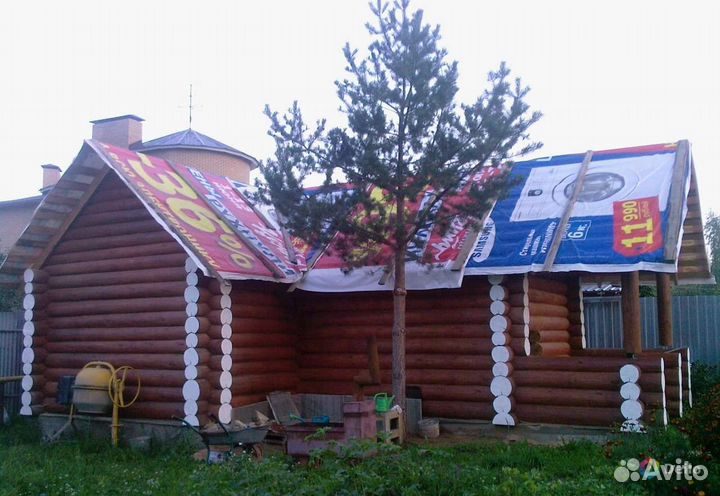 Баннеры б/у 3х6. Доставка бесплатно