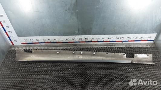 Накладка на порог mercedes benz E-class W211 (GBR0