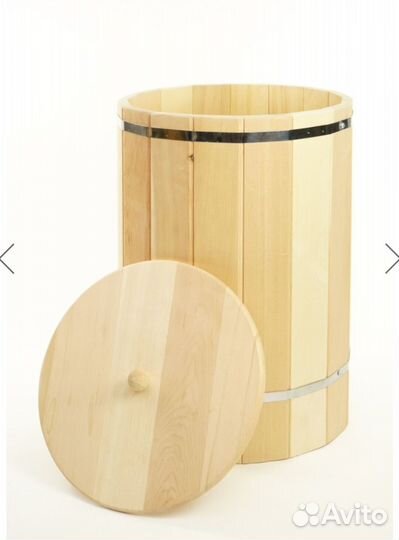 Бондарные изделия из кедра шайка, таз, ушат, ковши