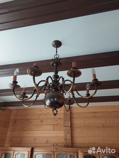 Лампа антикварная подвесная