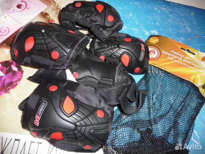 Комплект защиты (колени,руки,локти) на 4-10 лет