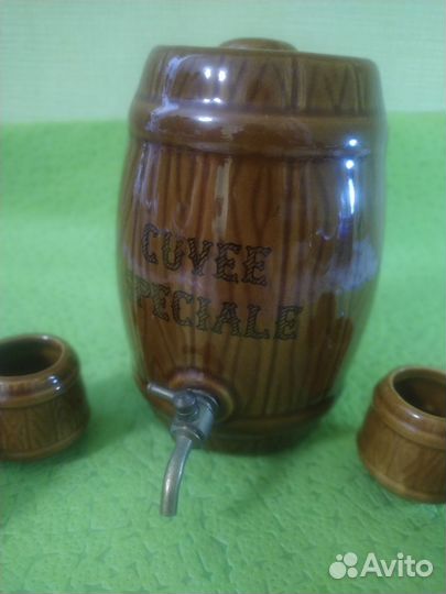 Бочёнок керамический с краном СССР