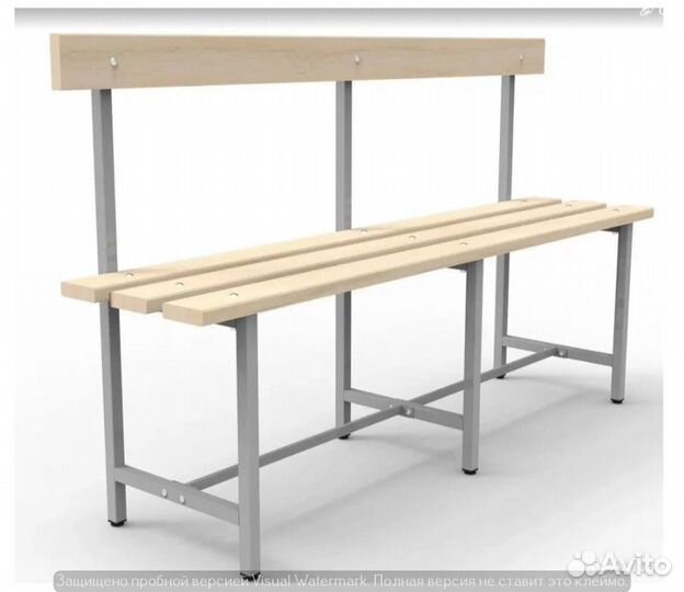 Скамья лавочка для раздевалки
