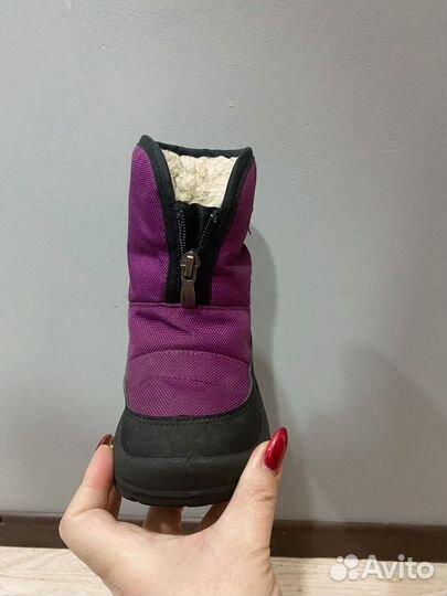 Зимняя обувь для девочки 25 26