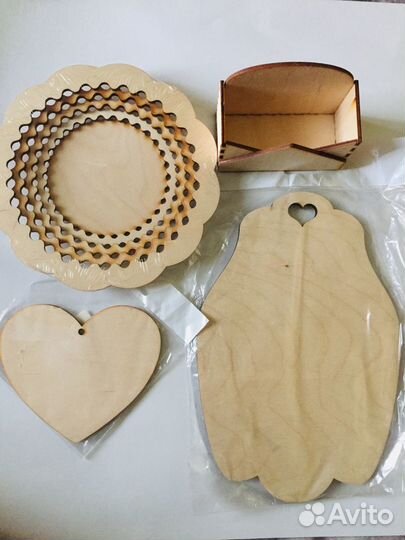 Предметы д/декорирования, новые (8 штук)